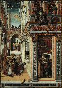 Carlo Crivelli Annunciation with Saint Emidius Germany oil painting artist